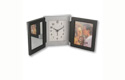 Silver/Blk Frame/Clk/Mirror